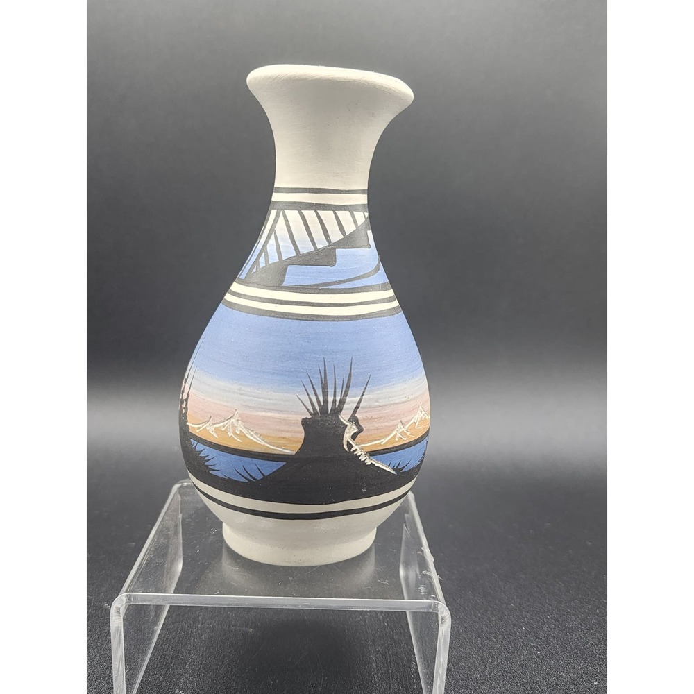 Cedar Mesa Native American Made Small Vase